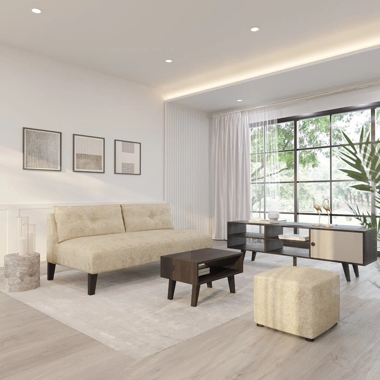 Traditional Glass Armchairs