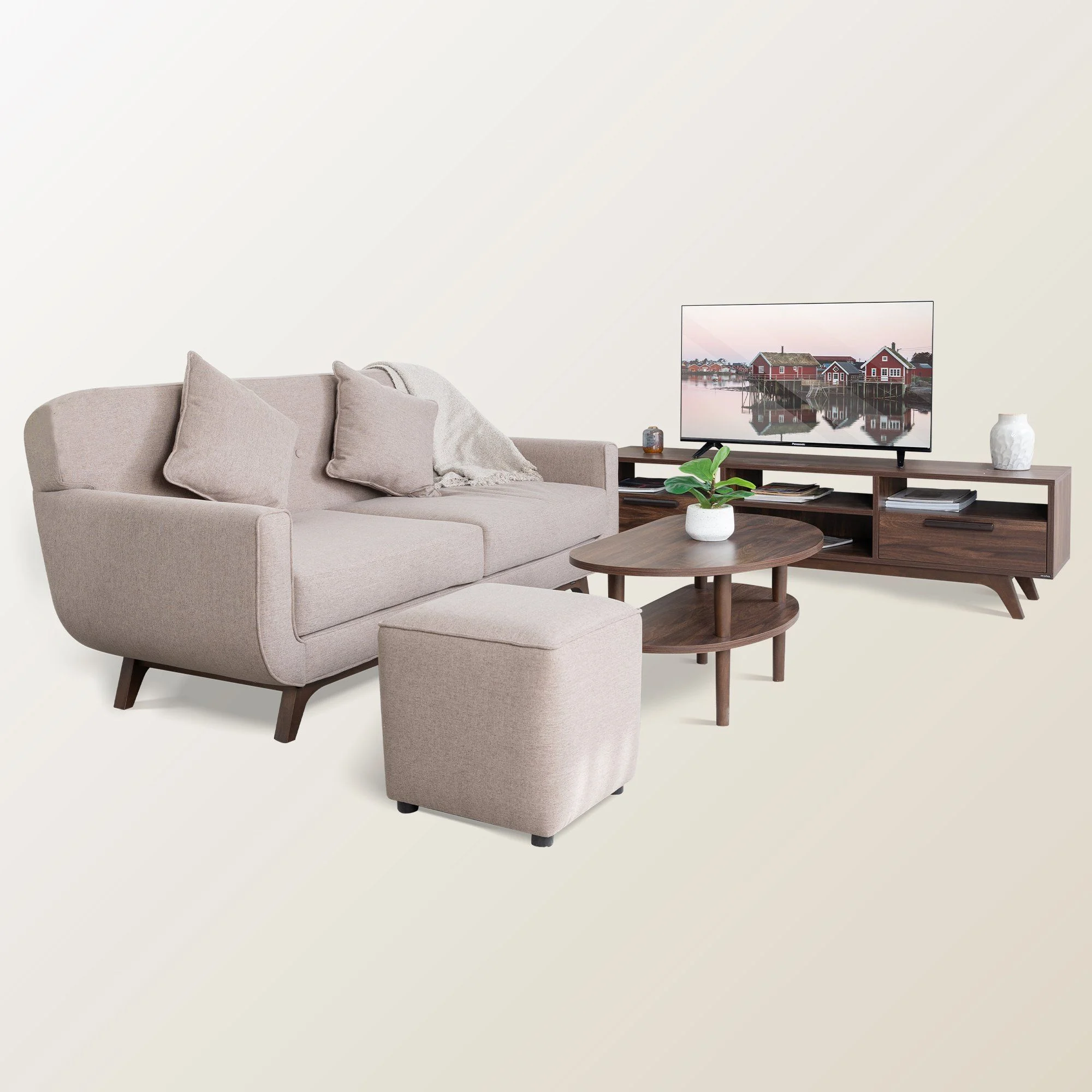 Traditional Fabric Armchairs